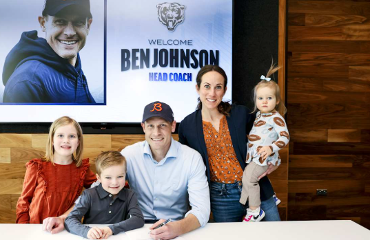 Ben Johnson Bears Wife
